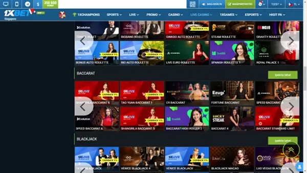 1xBet casino_platform for real gambling professionals